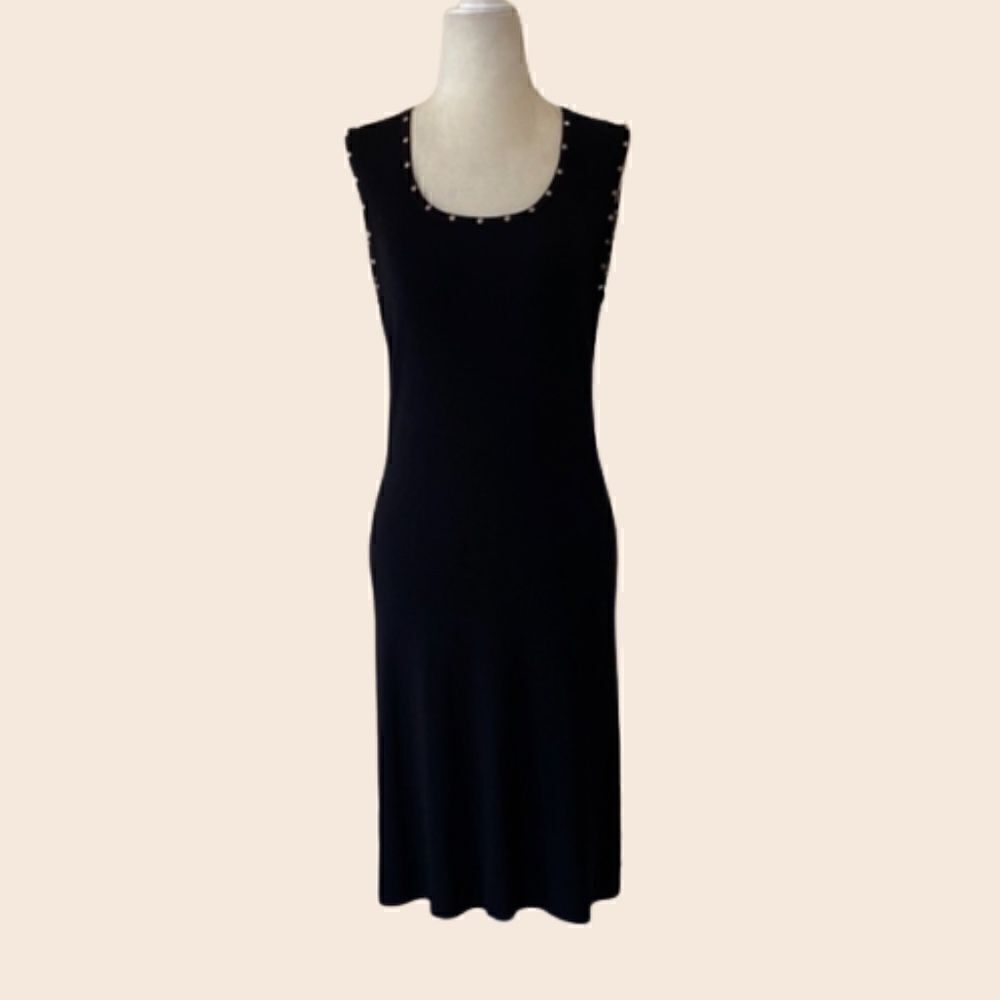 BCBGMaxAzria Embellished Body con Dress Size L